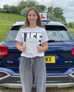 Redditch driving school car with pupil