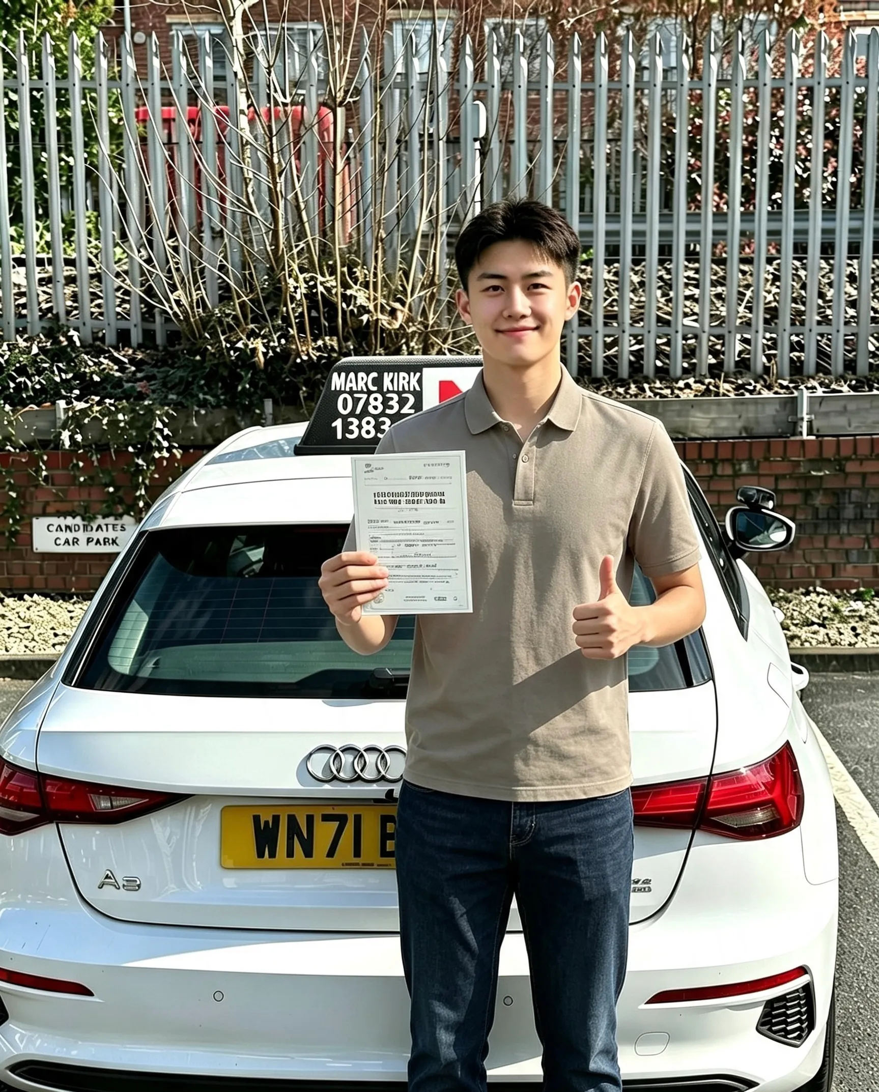 Marc Kirk Driving School — Redditch driving lessons car